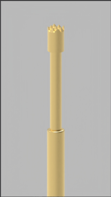 उच्च हिट सटीकता के लिए क्राउन टिप और बीक्यू प्लंगर के साथ 100 मिलीलीटर स्प्रिंग टेस्ट प्रोब