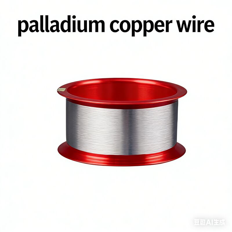 High Corrosion Resistance Bright Palladium Coated Copper Wire with High Bond Strength for Stable Bonding