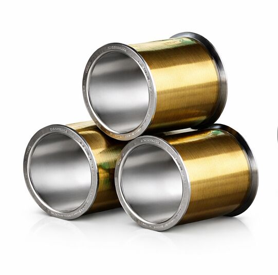 सोने से ढंके सिल्वर बॉन्डिंग वायर निर्माता 15μm 18μm 20μm 25μm अल्ट्रा फाइन वायर